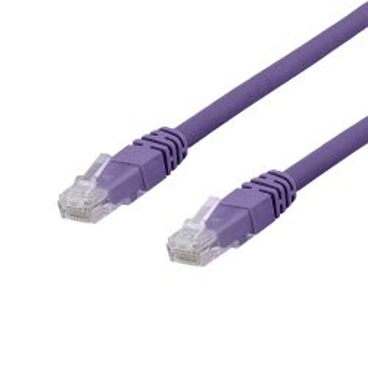 Deltaco U/utp Cat6a Patch Cable, Lszh, 1.5m, Purple - Ledning