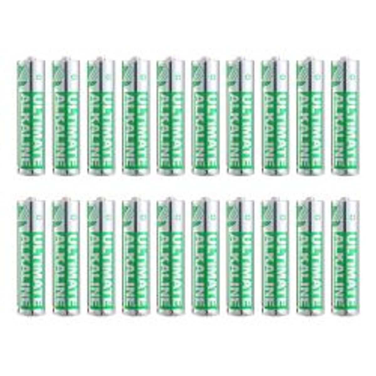 Deltaco Ultimate Alkaline Batteries, Lr03/aaa Size, 20-pack - Batteri