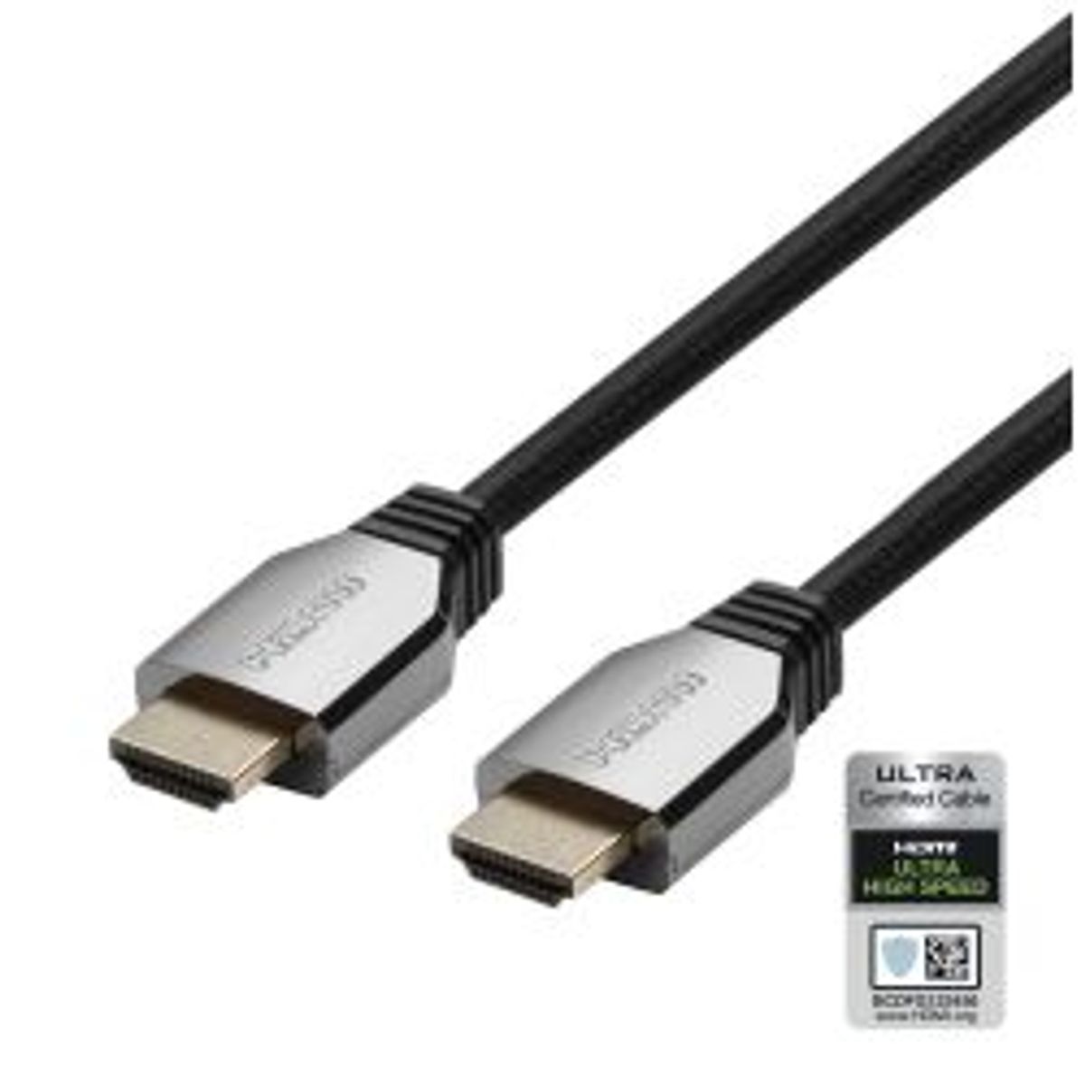 Deltaco Ultra High Speed Hdmi Cable, 2m, Black - Ledning