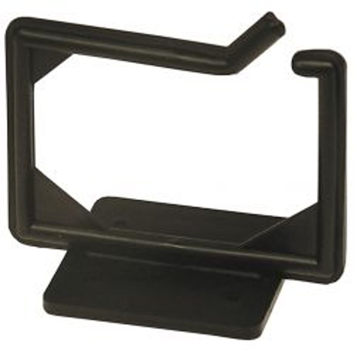 Deltacoimp Cable Hanger, Screw Mounting, 100x63x75mm, Plastic, Black - Diverse