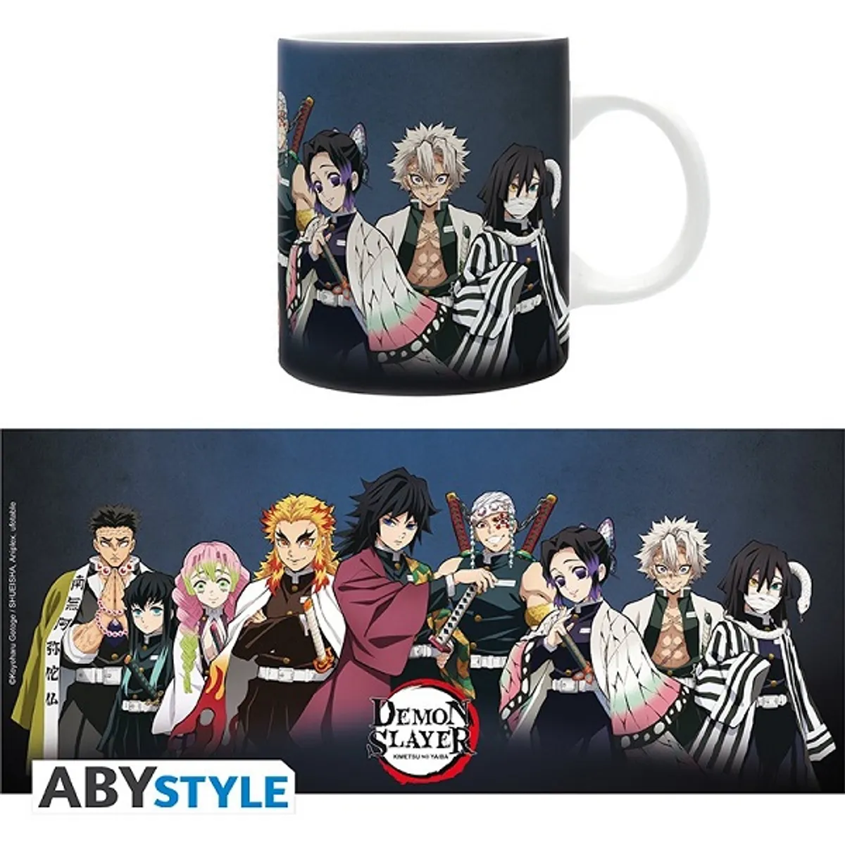 Demon Slayer: Kimetsu no Yaiba - Pillars - Mug 320ml