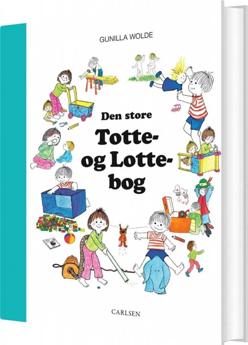 Den Store Totte- Og Lotte-bog - Gunilla Wolde - Bog