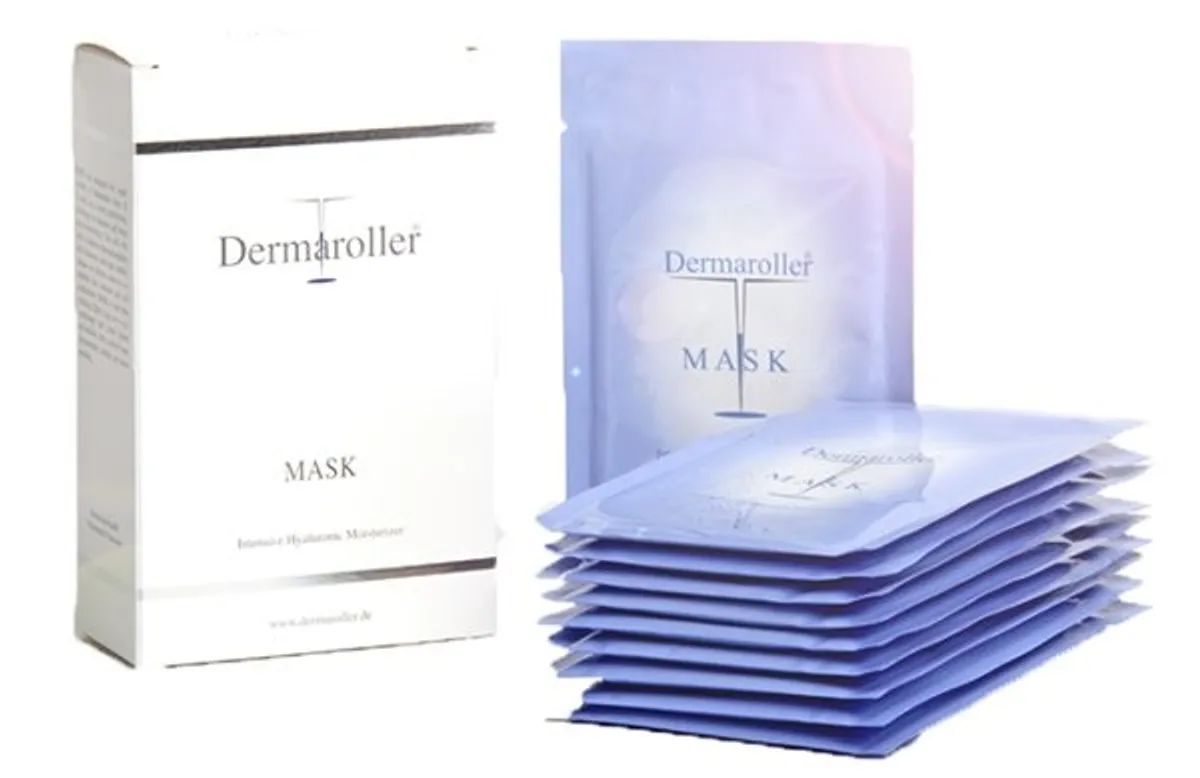 Dermaroller Intensive Hyaluronic Moisturizer Mask 10 stk