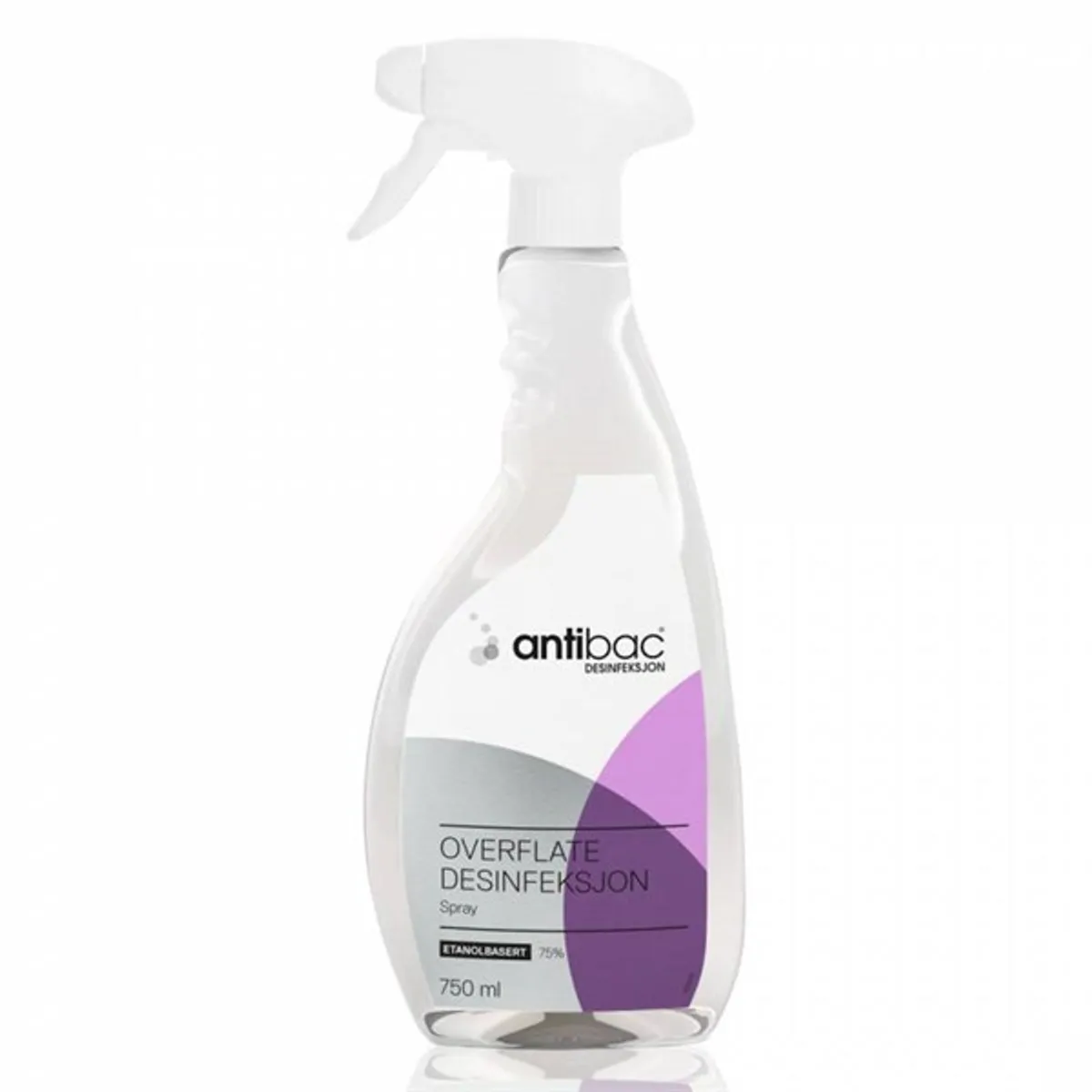 Desinfektion Antibac til overflader 750ml m/sprayhoved