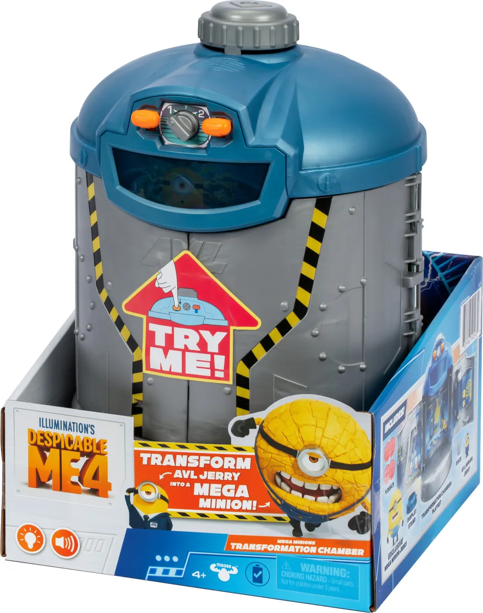 Despicable Me 4 - Mega Minions Transformationskammer Legesæt