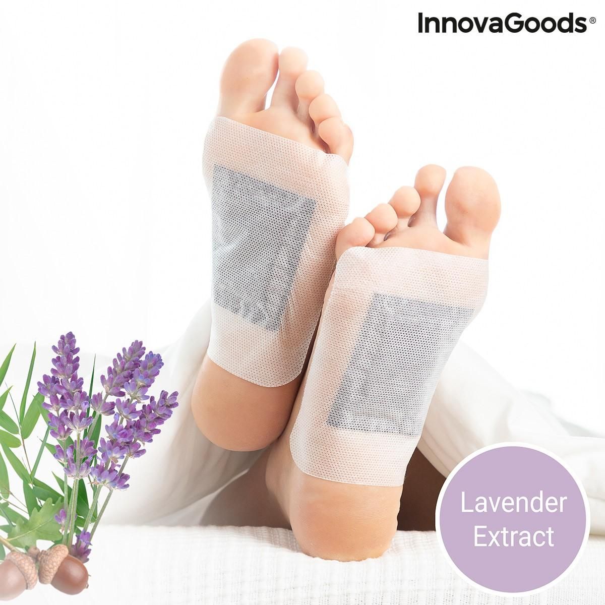 Detox Fod Plastre Lavender 10 enheder