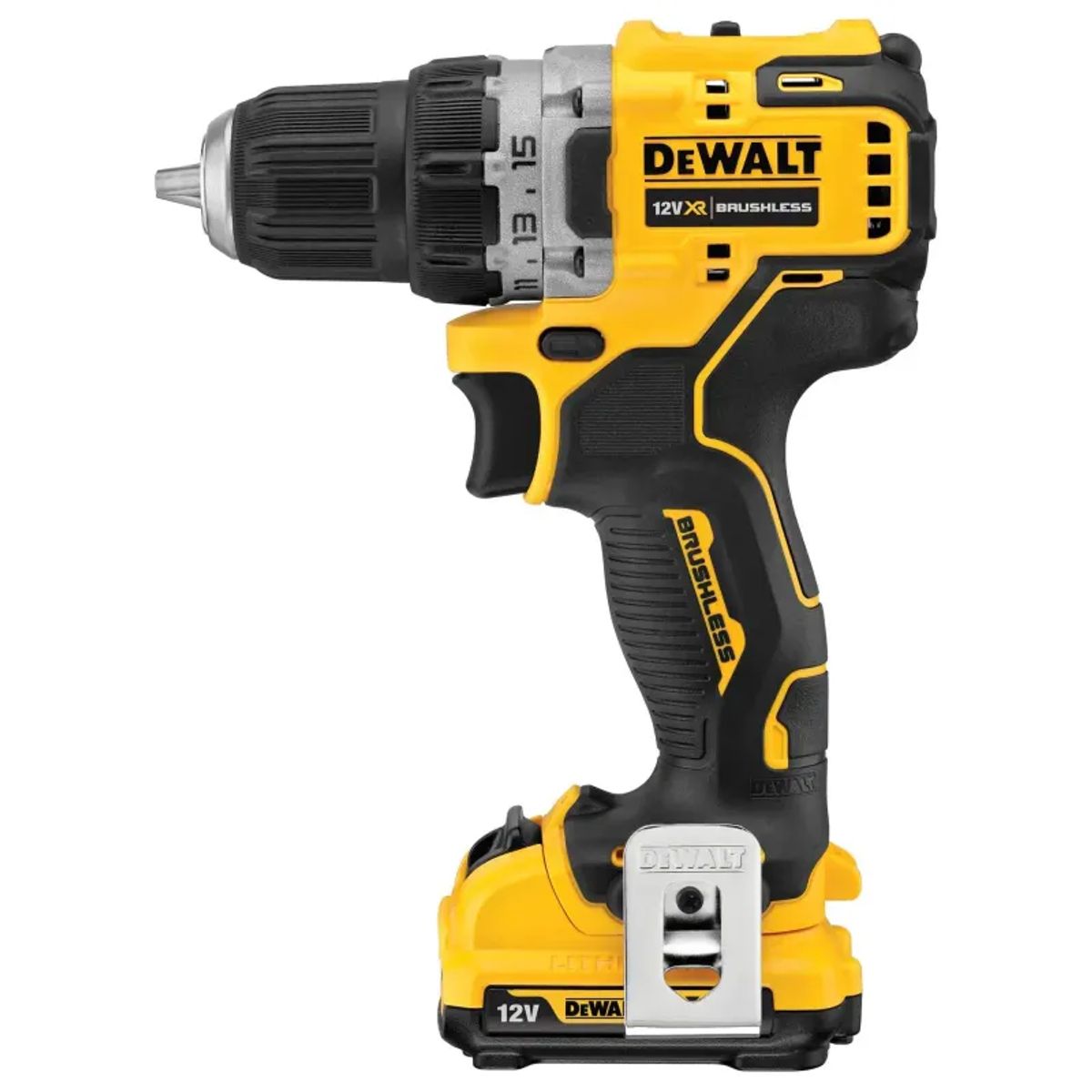 DeWALT 12V XR Boremaskine 2x 2.0ah TSTAK - DCD701D2-QW