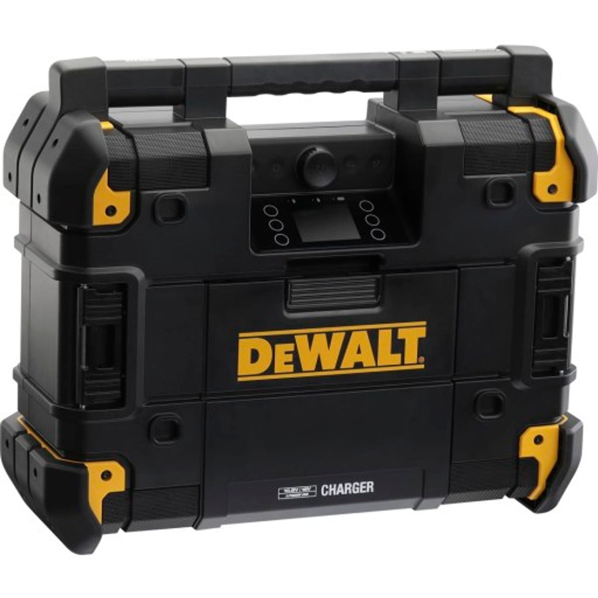 DeWalt 18V XR radio m. bluetooth & IOS + Android - u.batteri