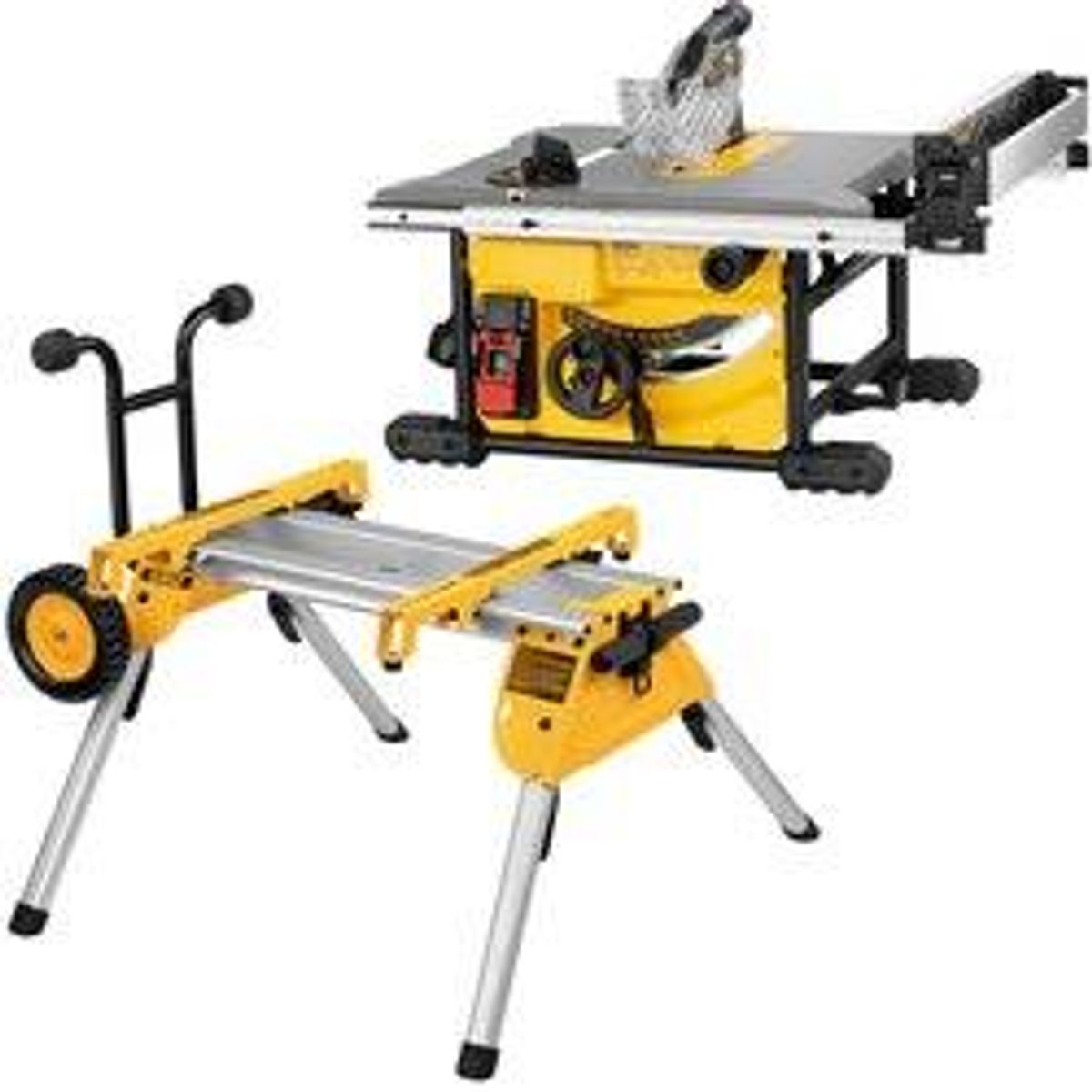 DeWalt 210mm kompakt bordsav med stander