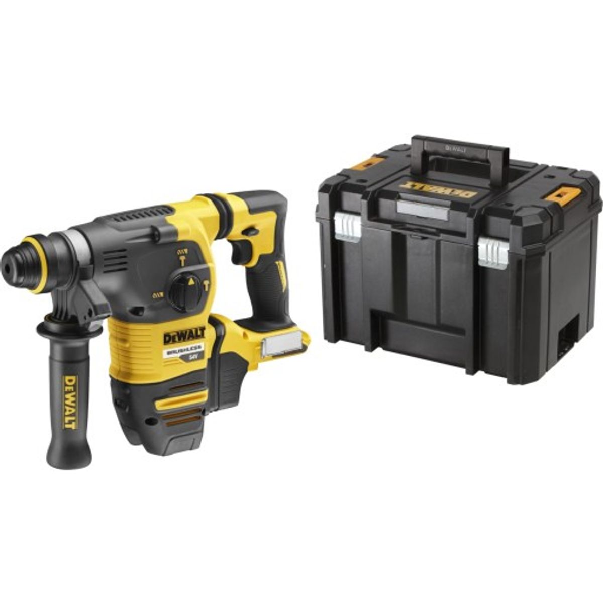 DeWalt 54V XR Flexvolt SDS+ borehammer u. batteri