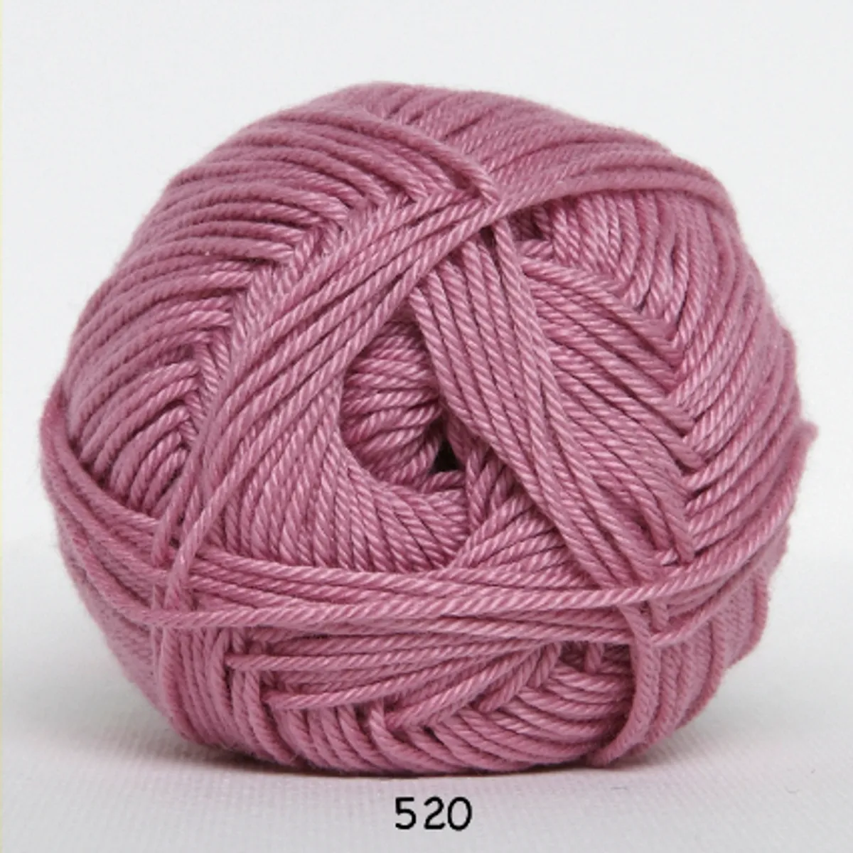 Diamond Cotton, gammelrosa, 50 g, nr. 520