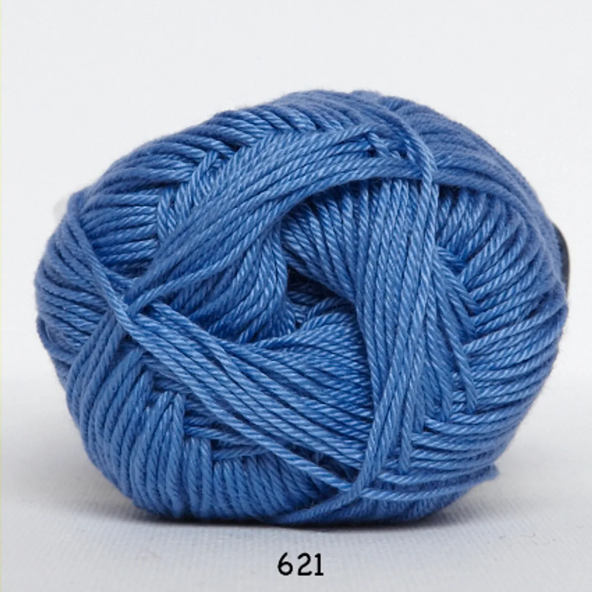 Diamond Cotton, jeansblå, 50 g, nr. 621