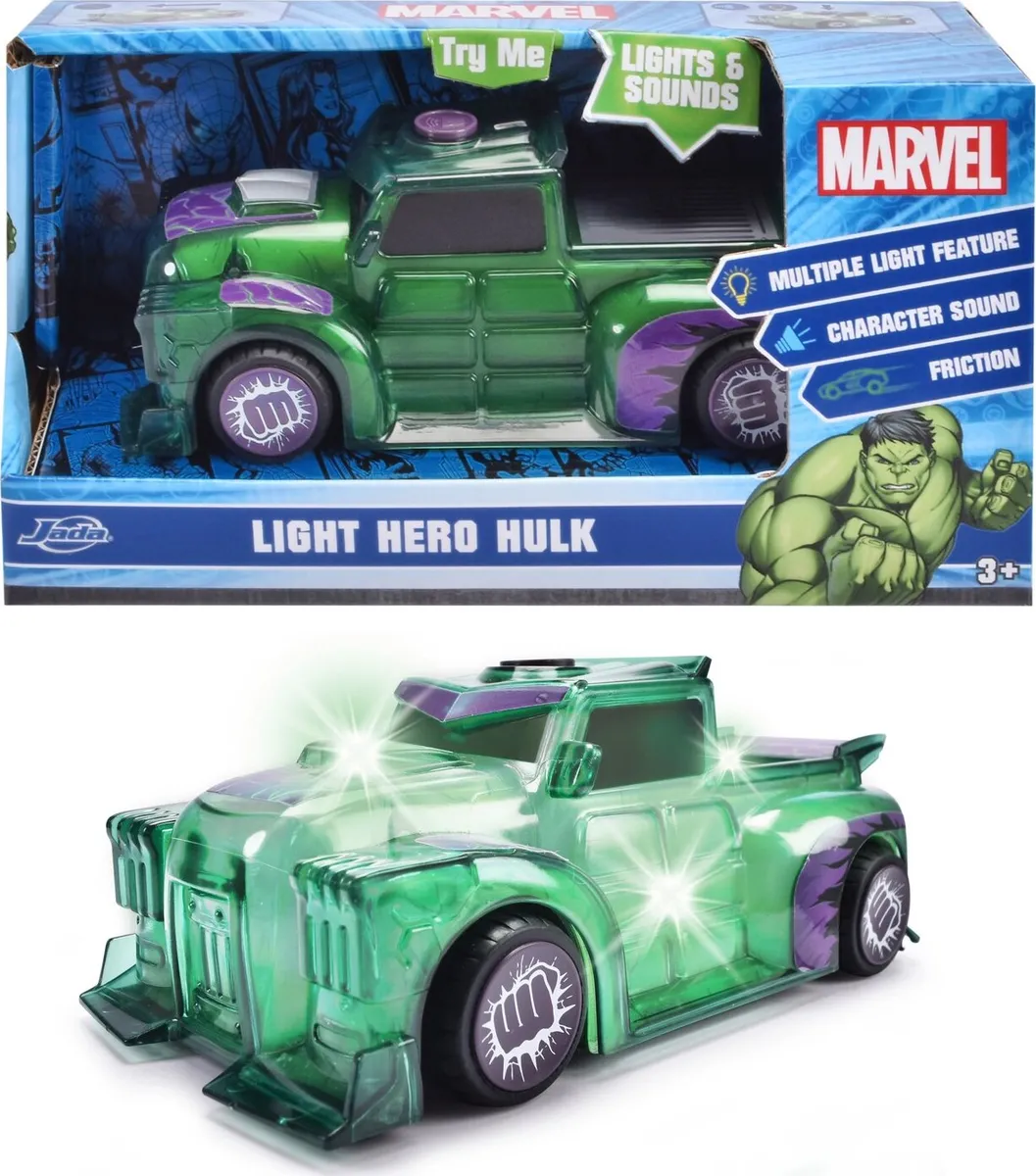 Dickie Toys - Marvel Light Hero Hulk 1:32