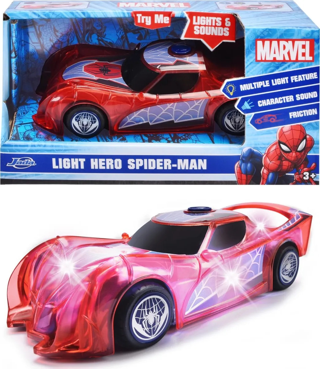 Dickie Toys - Marvel Light Hero Spider-man 1:32