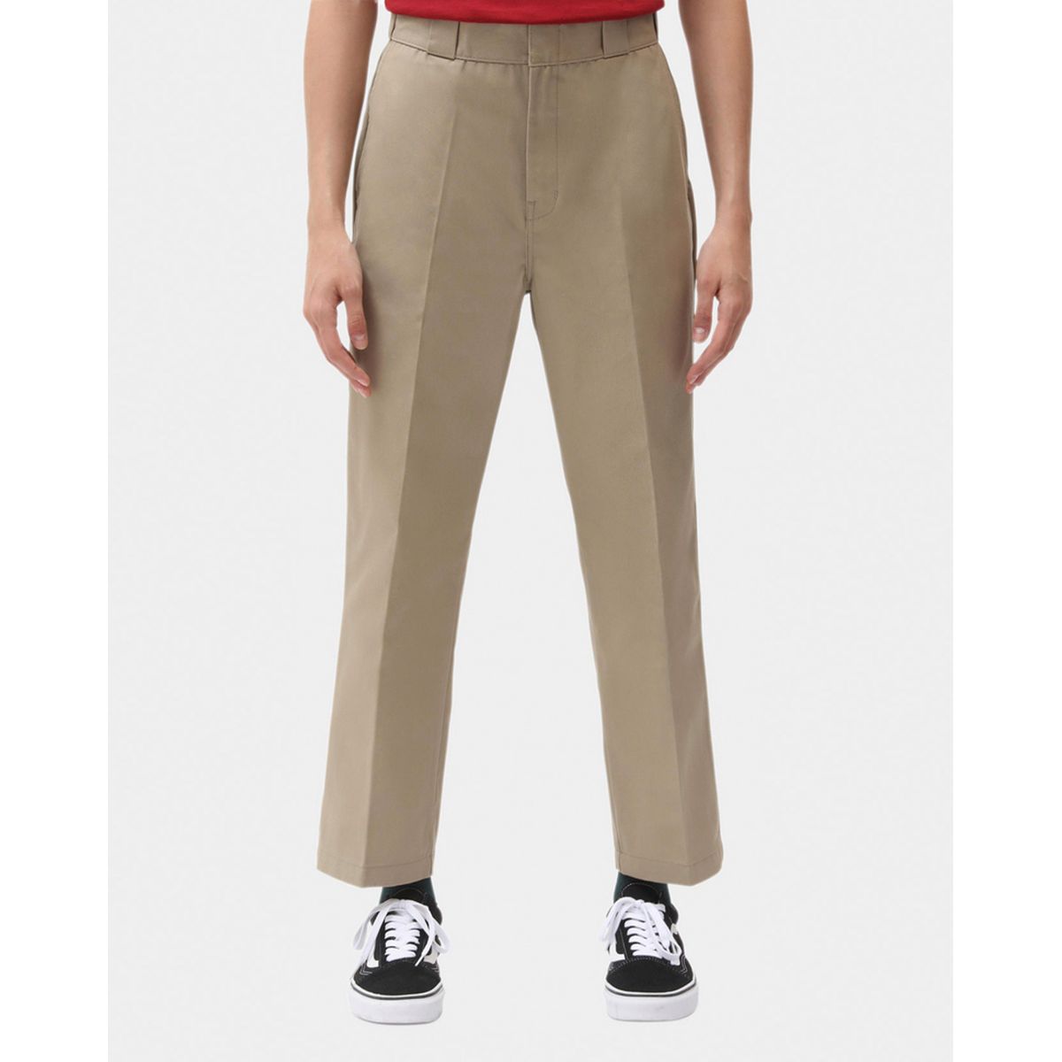 Dickies 874 Dame Cropped Workpant Bukser Khaki