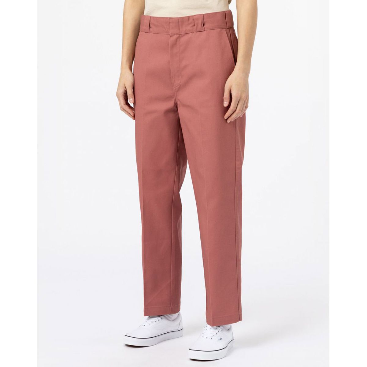 Dickies 874 Dame Cropped Workpant Bukser Rose