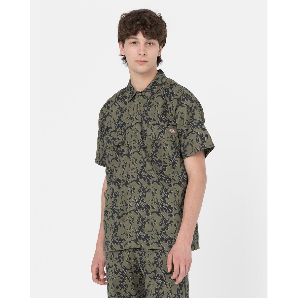 Dickies Drewsey Workshirt Skjorte Digital Camo