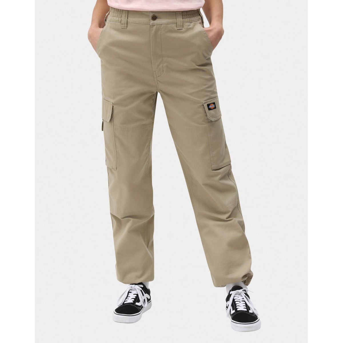 Dickies Hooper Bay Cargo Dame Bukser Khaki