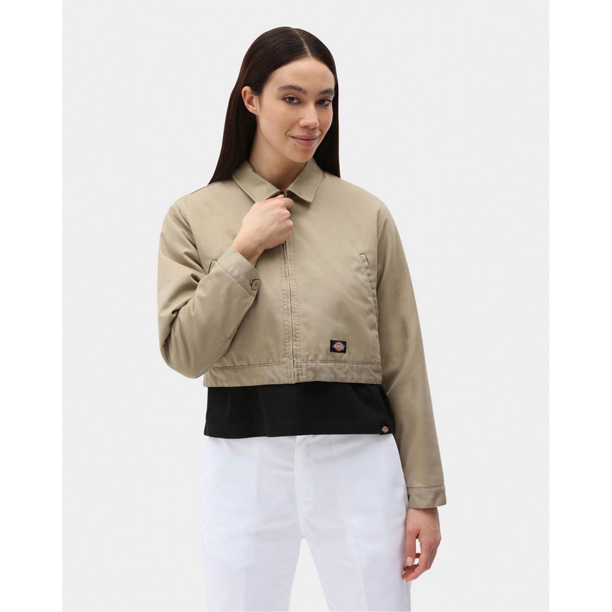 Dickies Kiester Dame Jakke Khaki