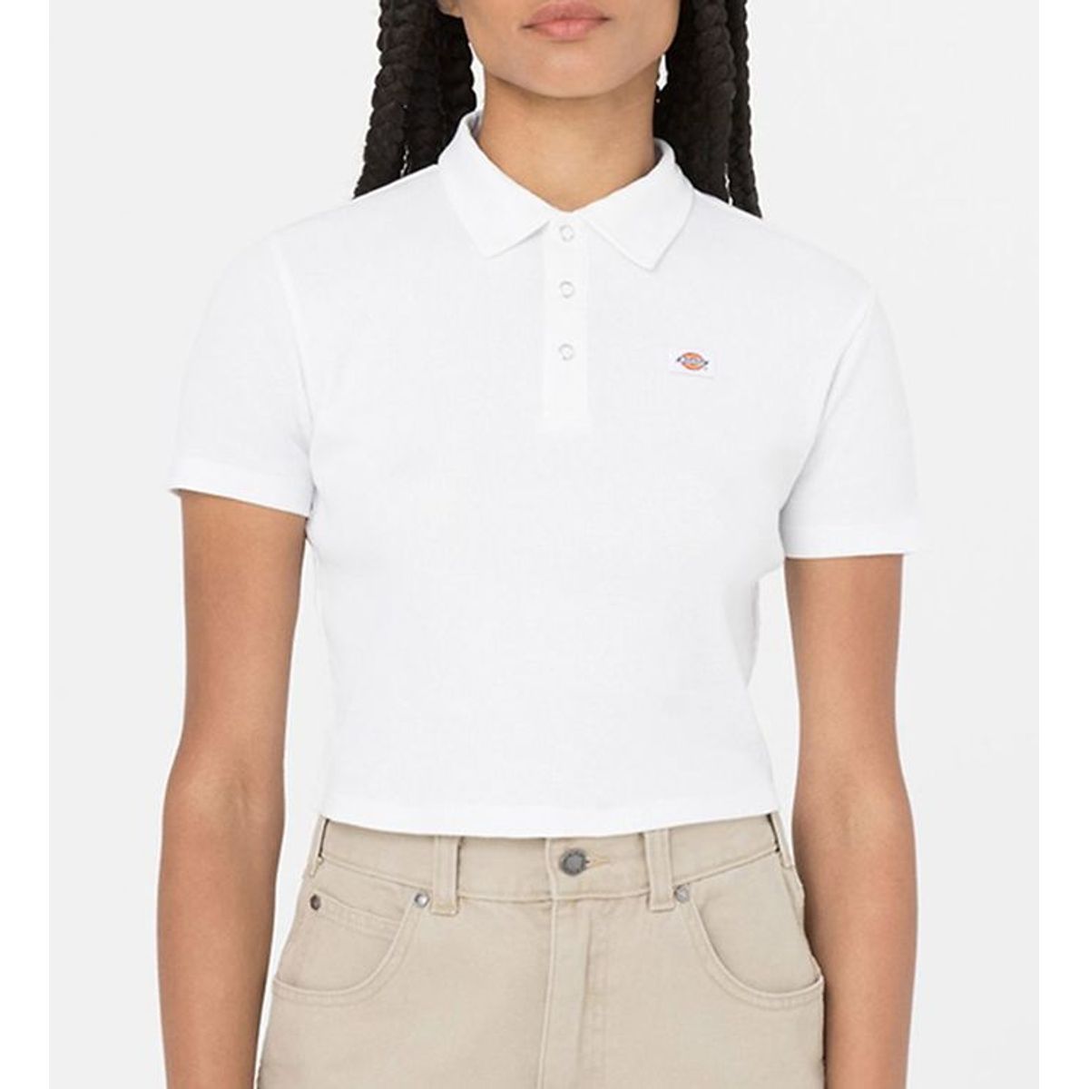 Dickies Polo - Rib - Tallasee - Hvid