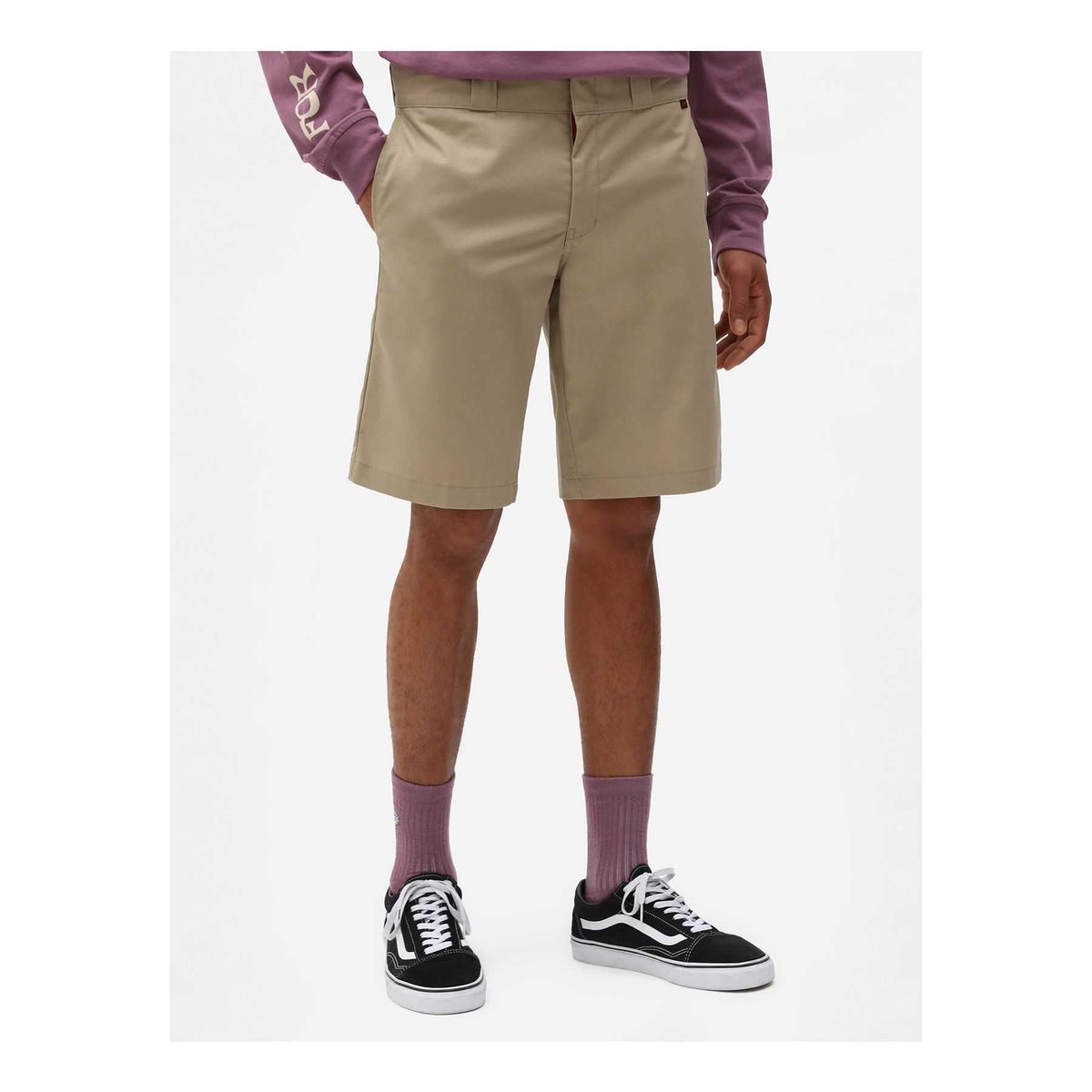 Dickies Slim Straight Work Shorts FLEX Khaki