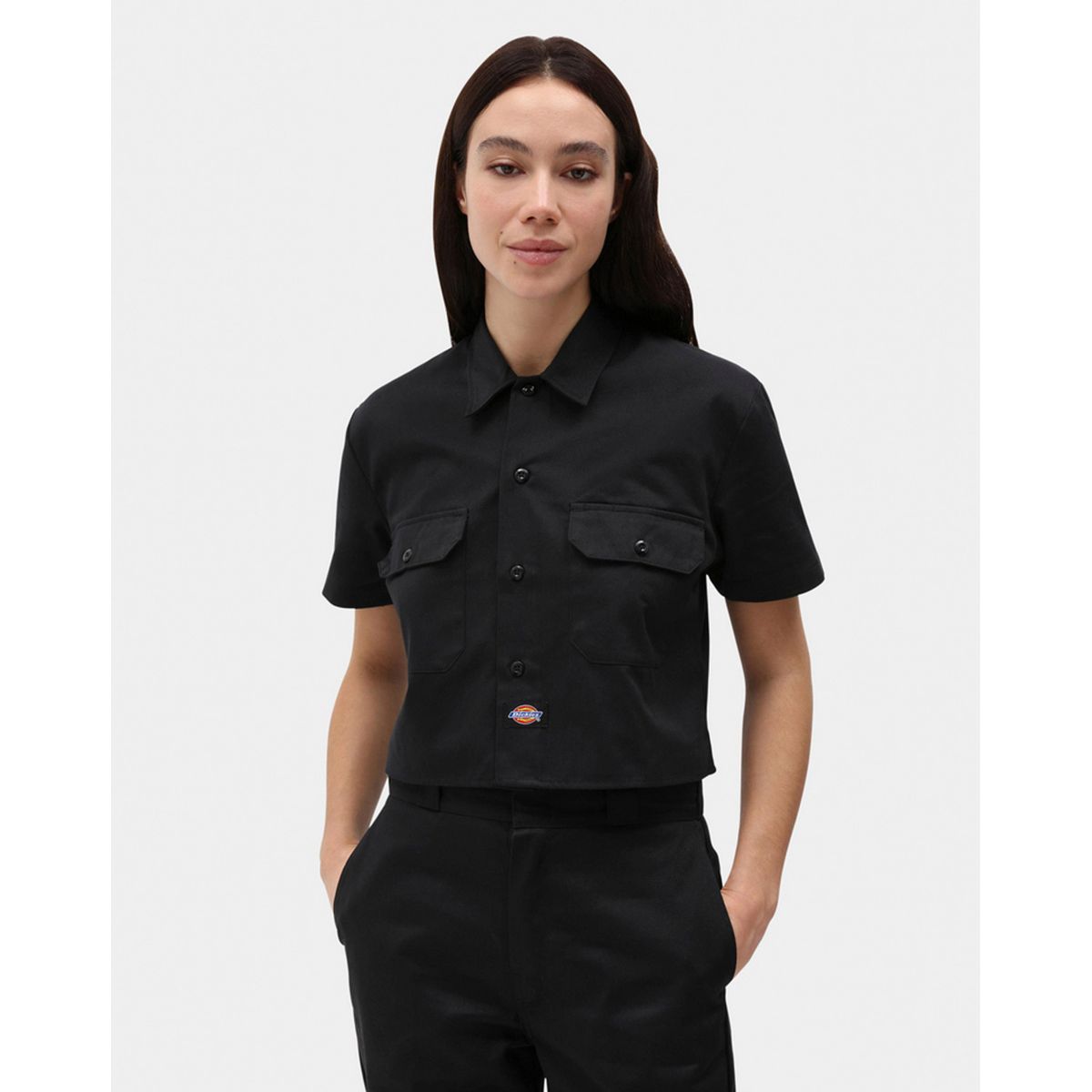 Dickies Workshirt Dame Sort