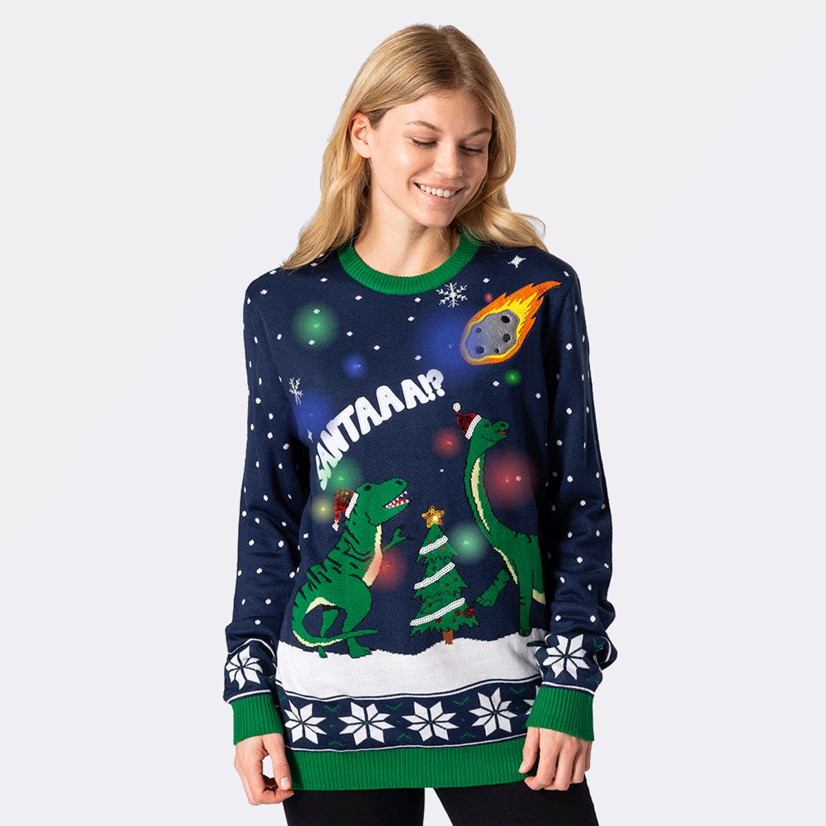 Dinosaur Julesweater Dame