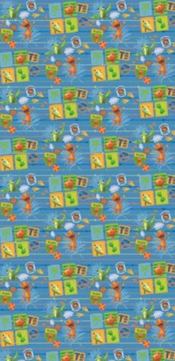 Dinosaur Train - Gift Wrapping Paper - Gave Papir 3Mx1M