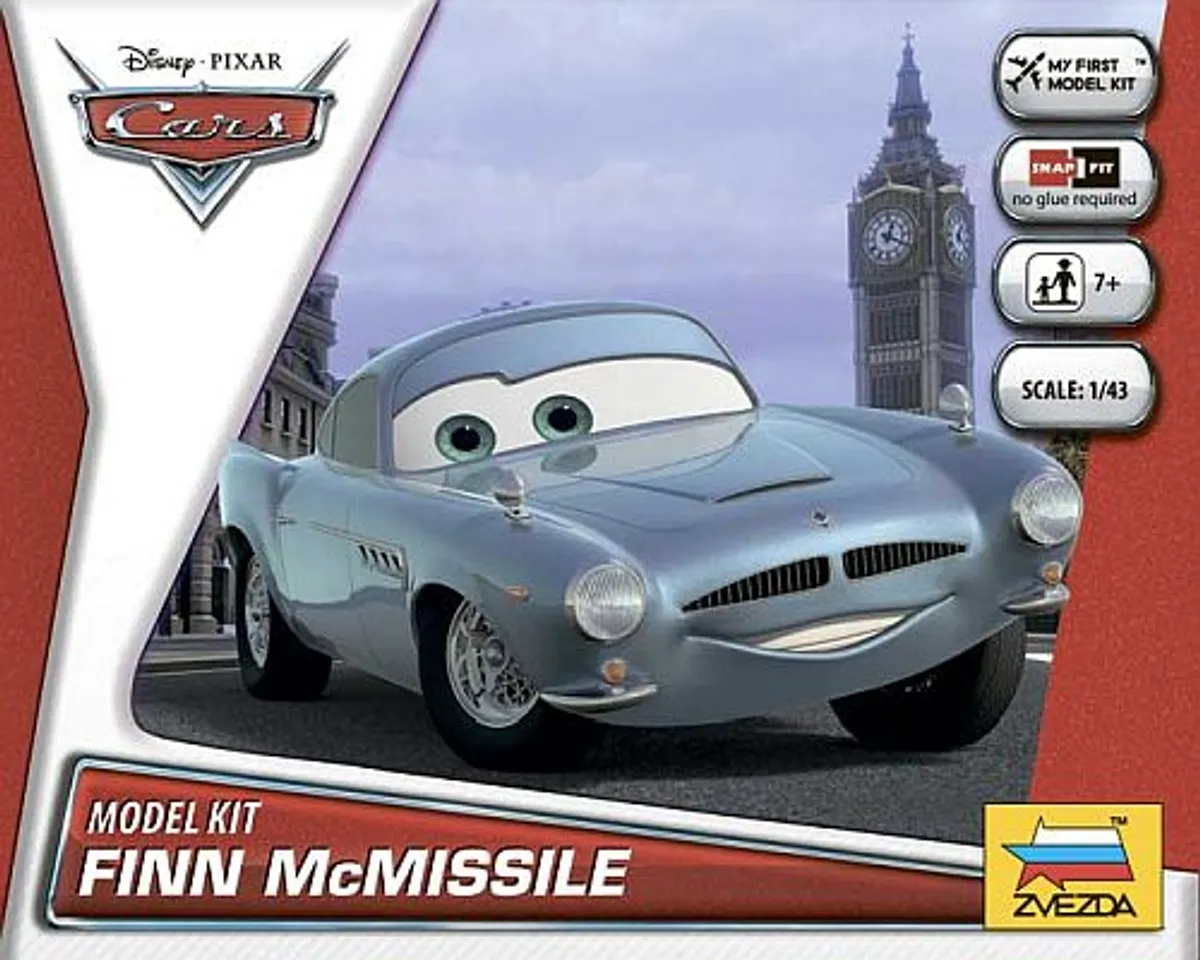 Disney Cars: Finn McMissile - Plastic Model Kit (2018)