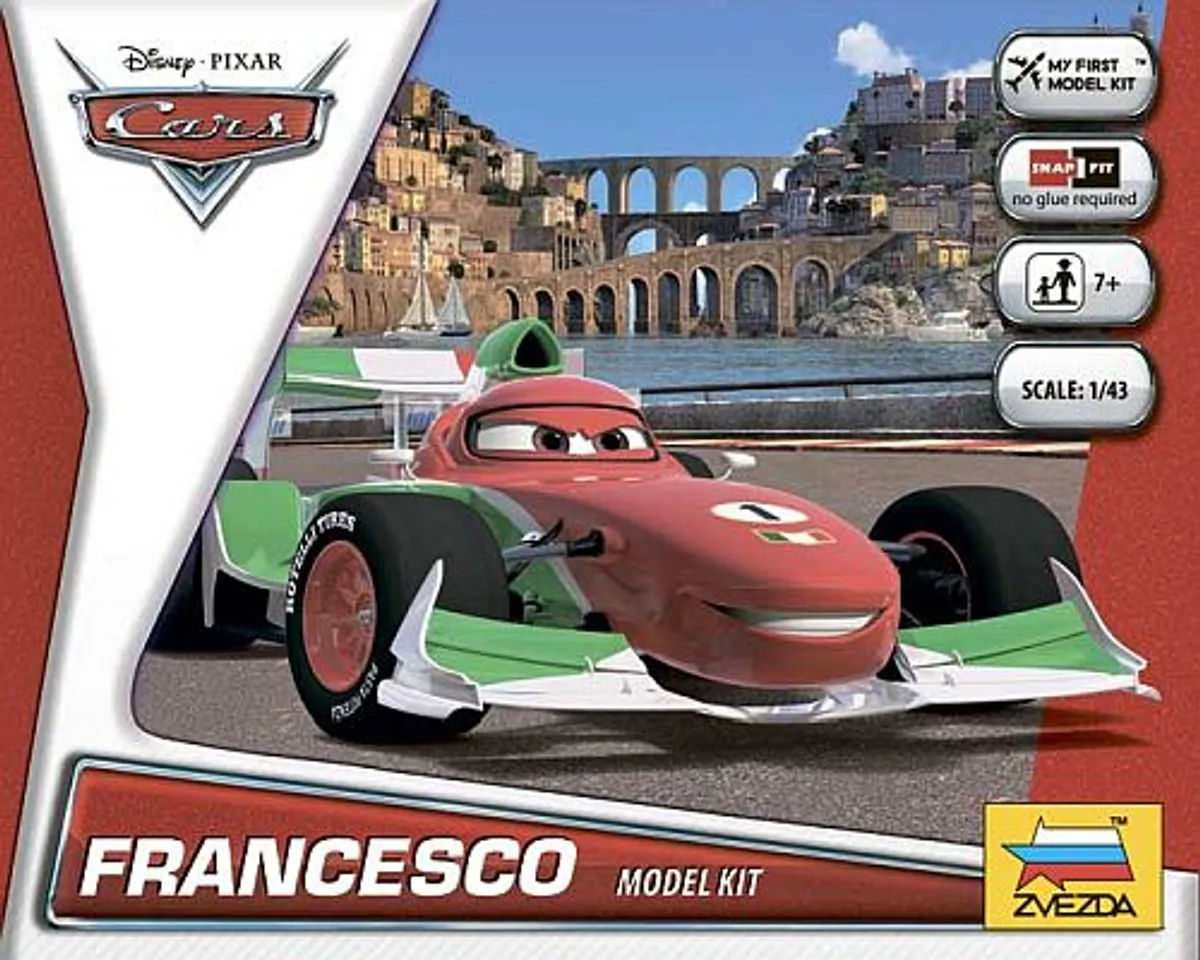 Disney Cars: Francesco - Plastic Model Kit (2017)