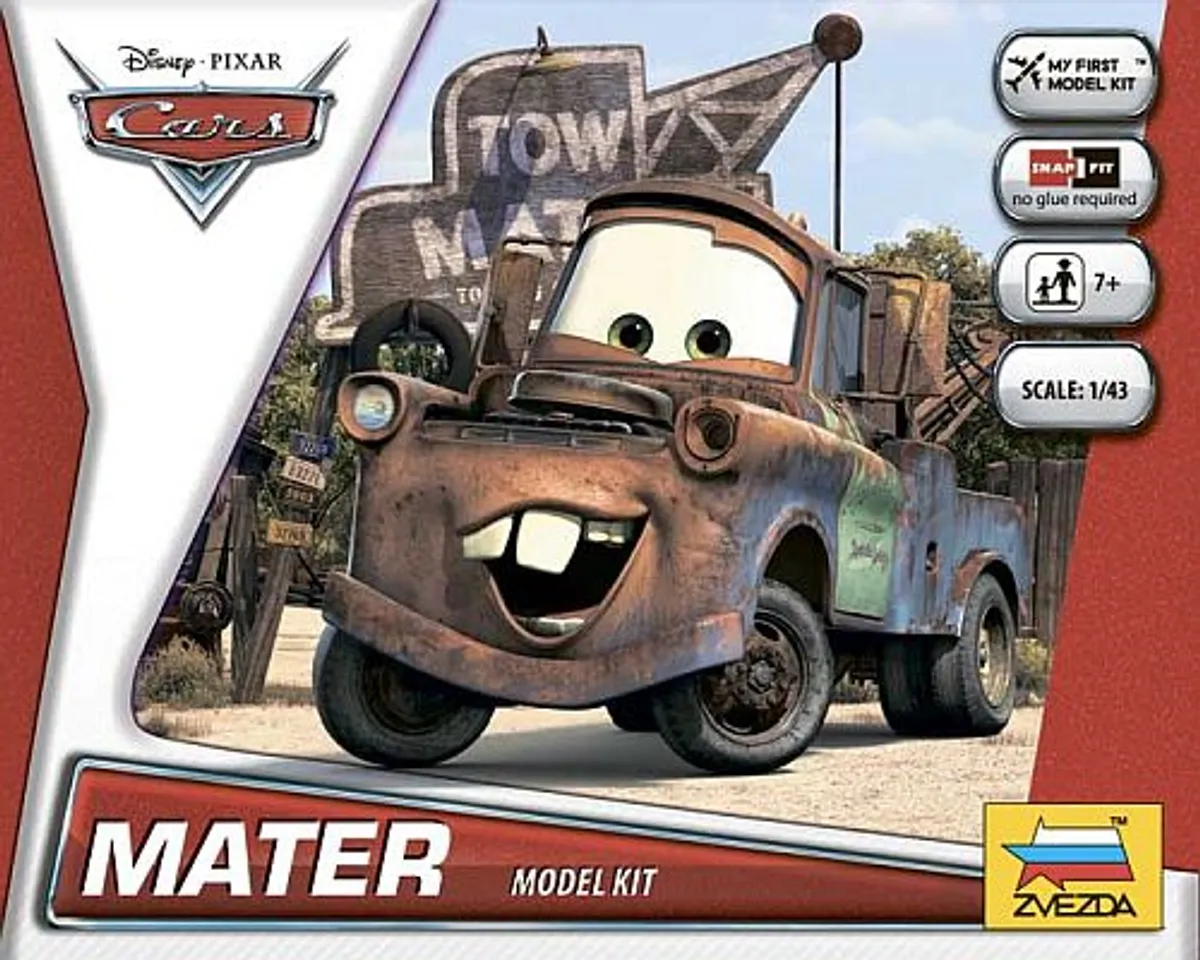 Disney Cars: Mater - Plastic Model Kit (2011)