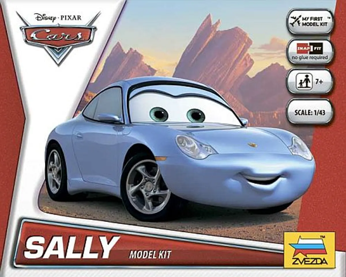 Disney Cars: Sally - Plastic Model Kit (2015)