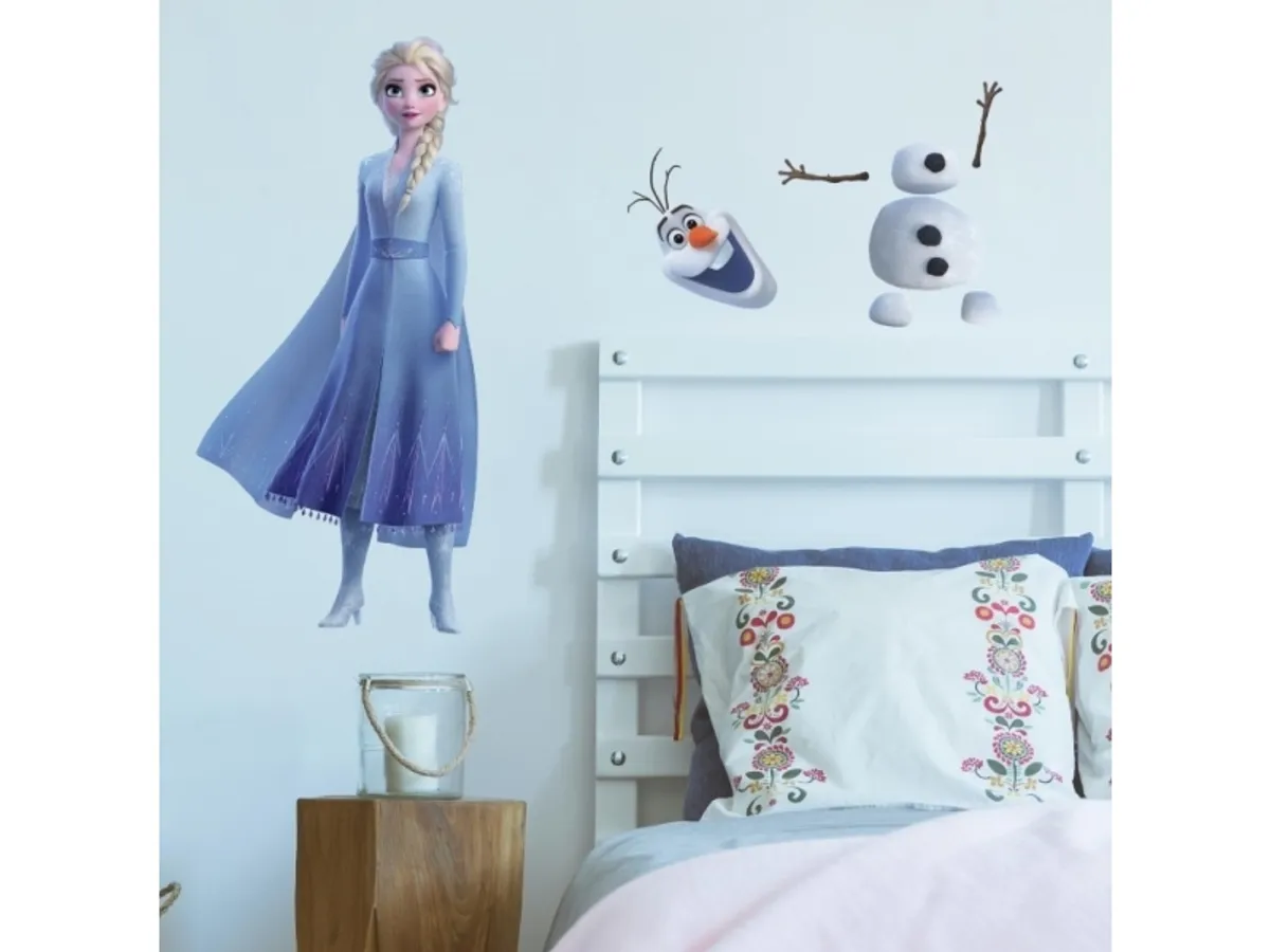 Disney Frost 2 Elsa Og Olof Gigant Wallsticker