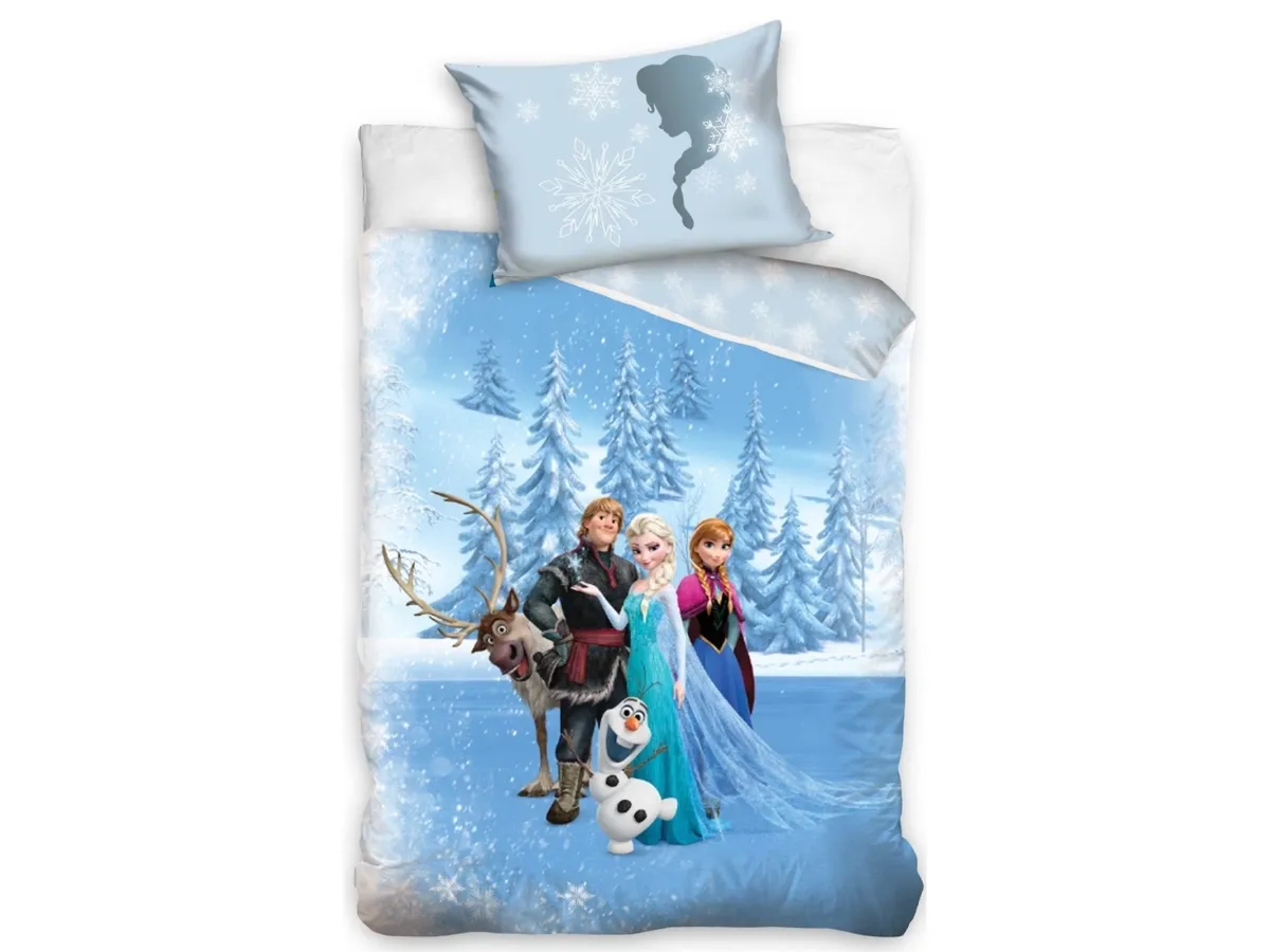 Disney Frost Junior Sengetøj 100X135 Cm - 100 Procent Bomuld