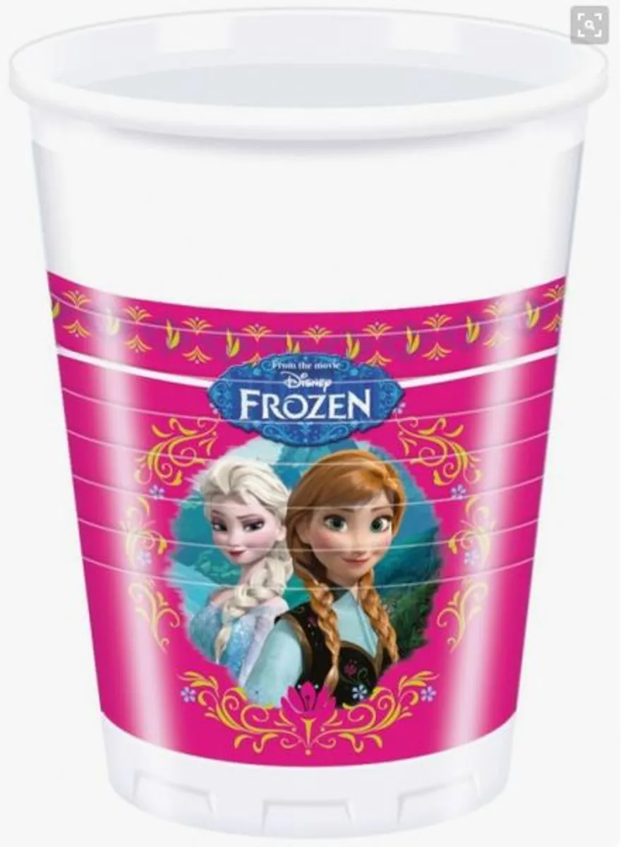 Disney: Frozen - Birthday Party 8x Plastic Cups 200ml