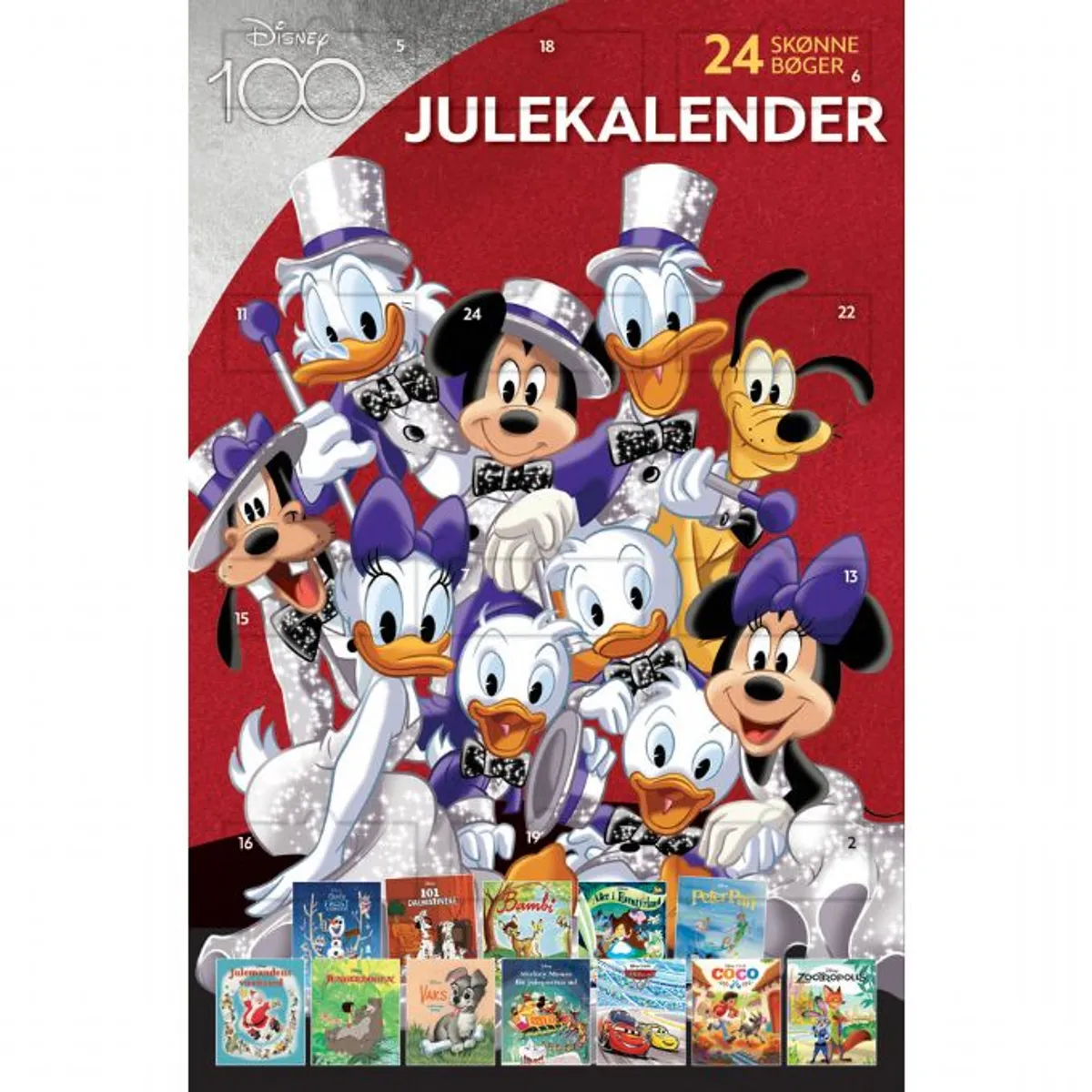 Disney Julekalender - 24 Historiebøger