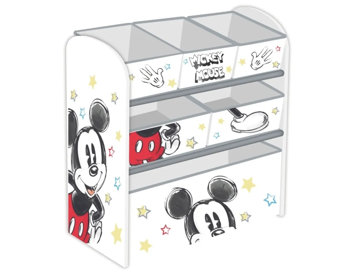 Disney Mickey Træ Reol M/6 Kurve