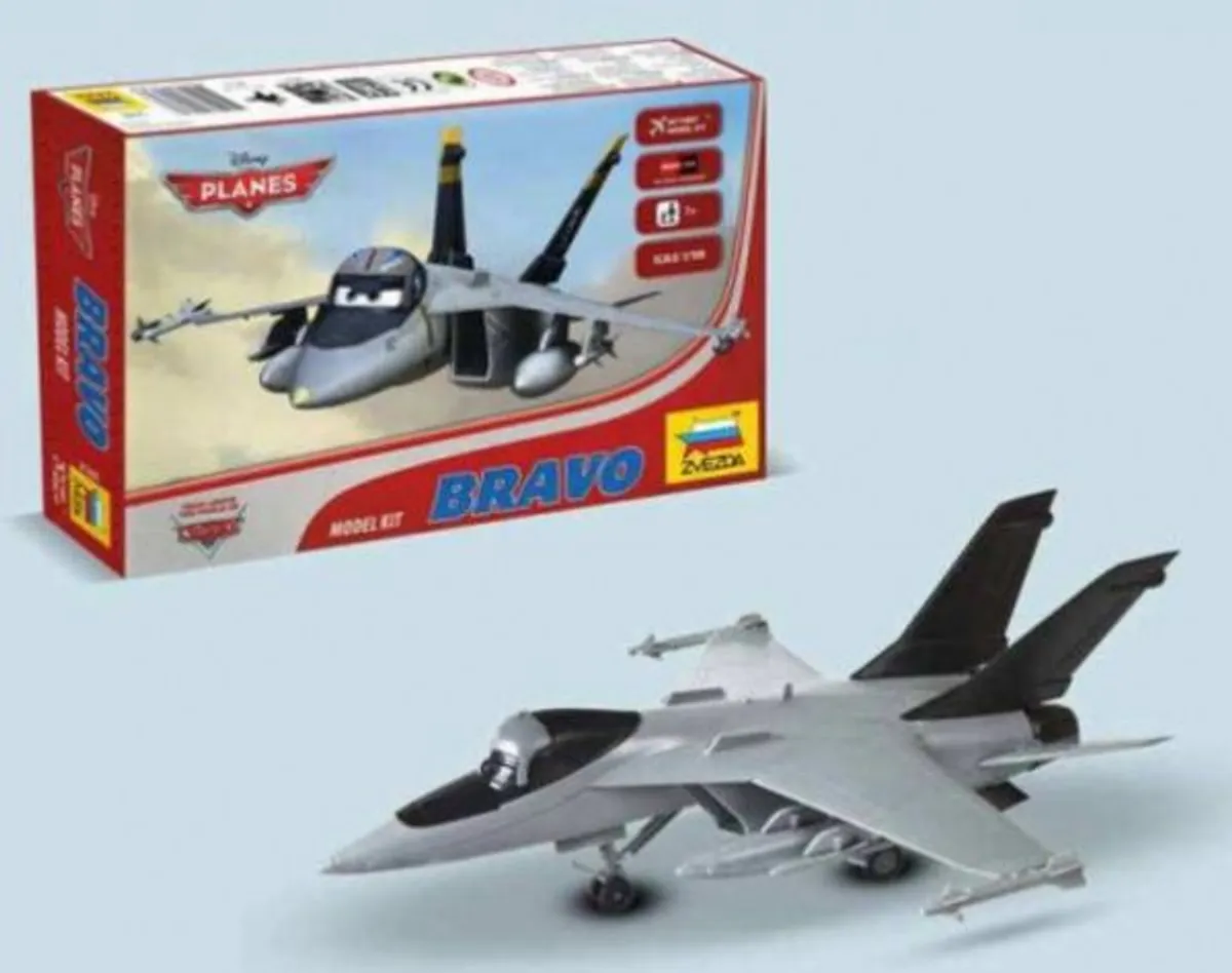 Disney Planes: Bravo - Plastic Model Kit (2065) *Crazy Tilbud*