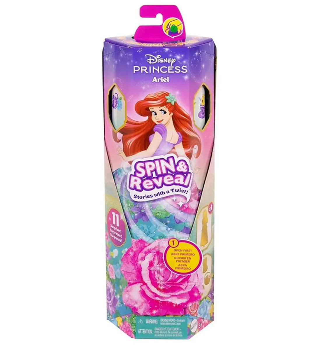 Disney Princess Dukke - Spin & Reveal Ariel