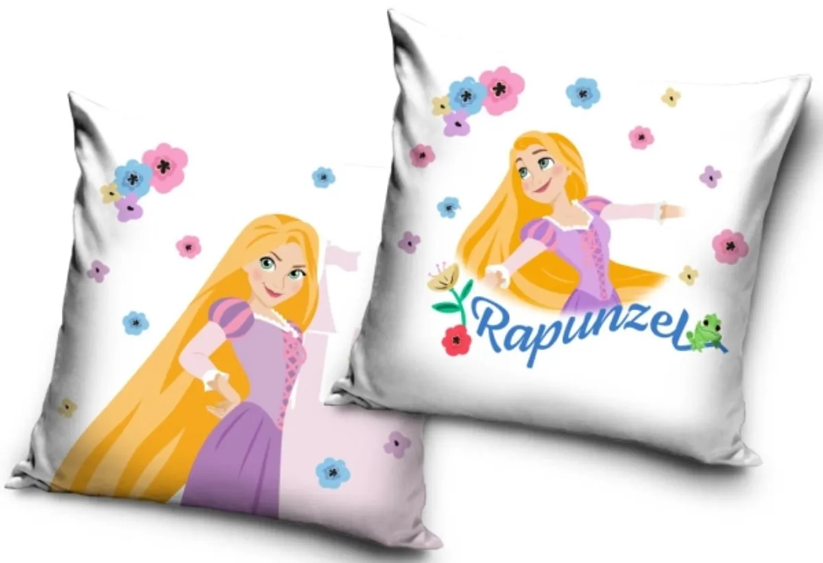 Disney Prinsesse Rapunzel Pudebetræk 40 X 40 Cm