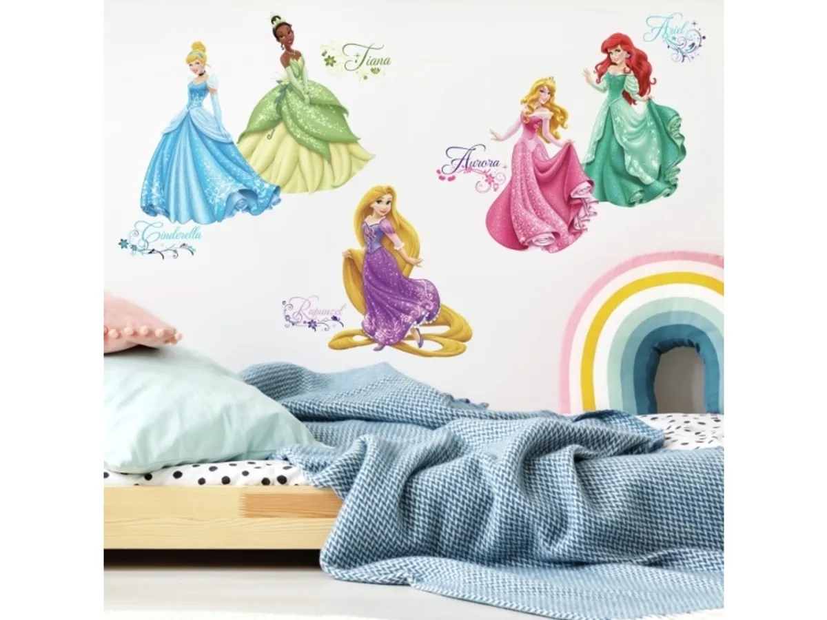 Disney Prinsesse Royal Wallstickers