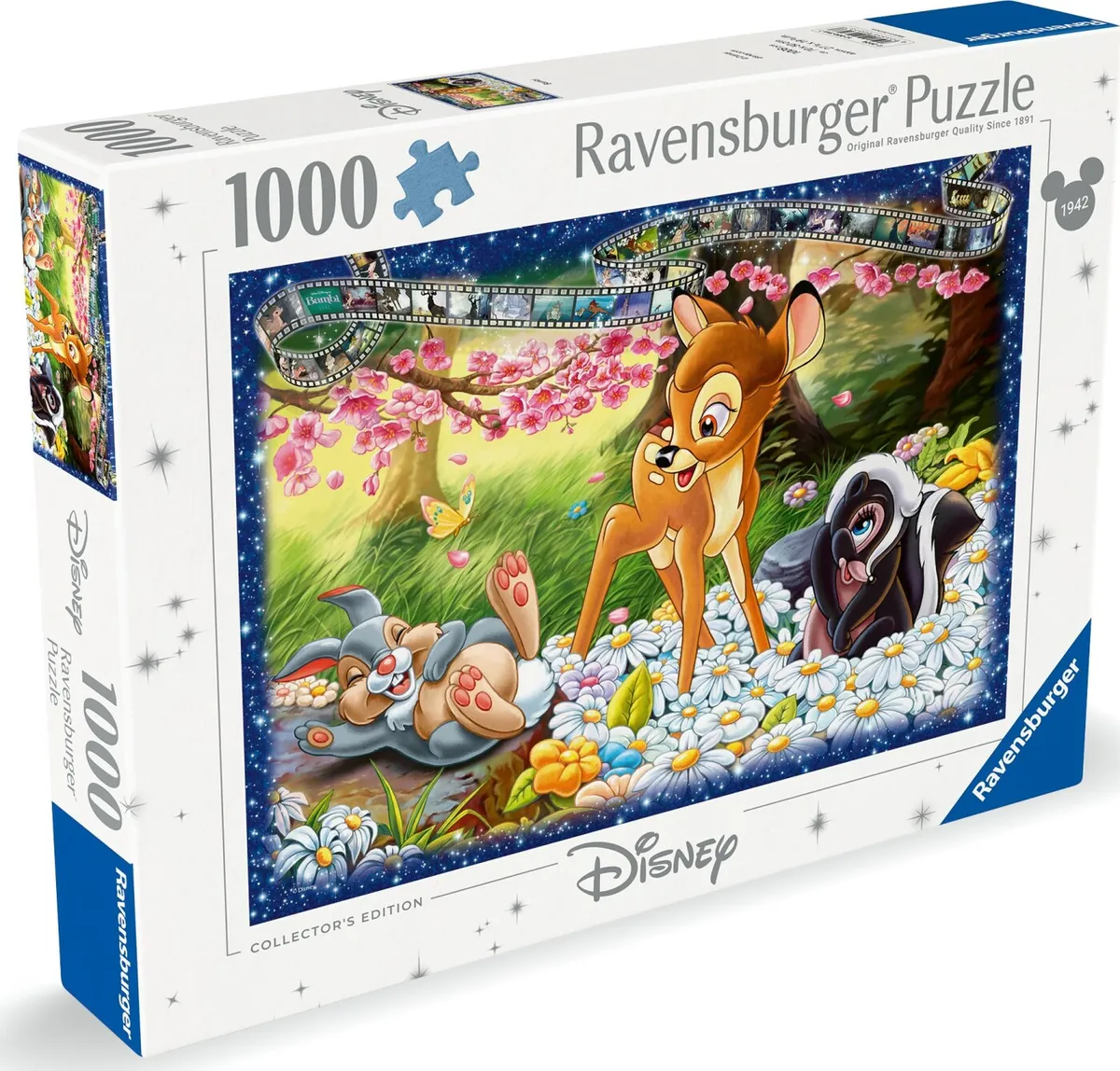 Disney Puslespil - Bambi - 1000 Brikker - Ravensburger