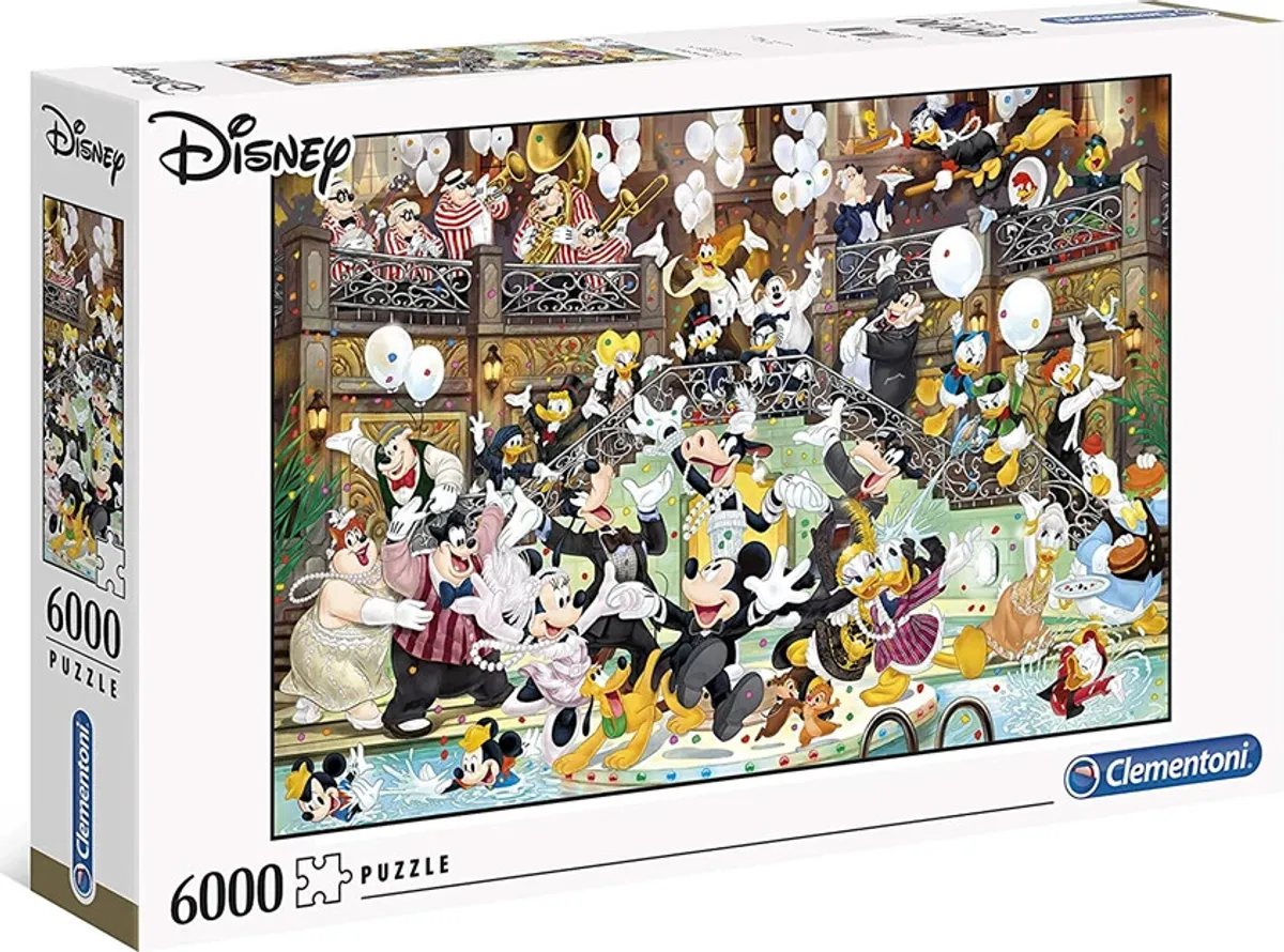 Disney Puslespil - Galla - Clementoni - 6000 Brikker