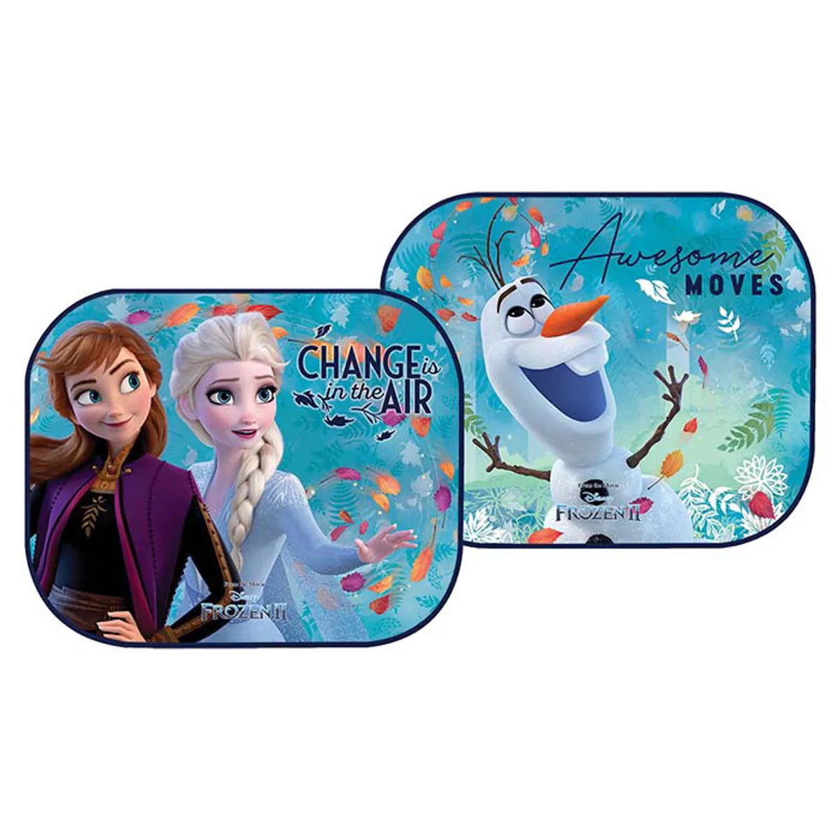 Disney solbeskytter Frozen 2 stk. 44x35 cm