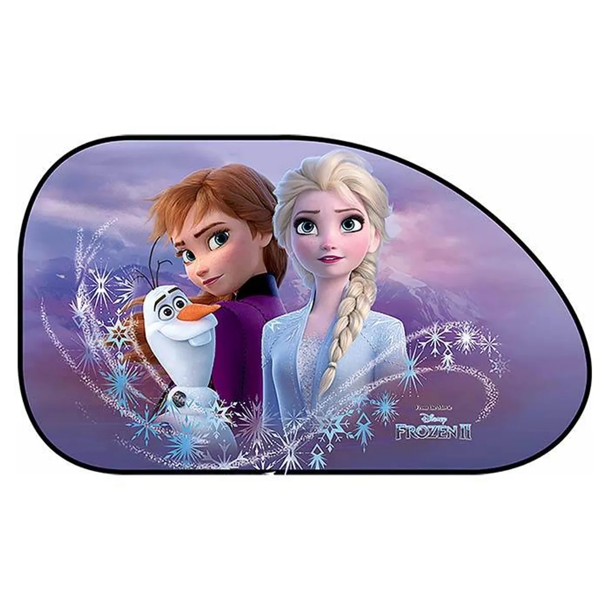 Disney solbeskytter Frozen - 2 stk. - 65x38 cm