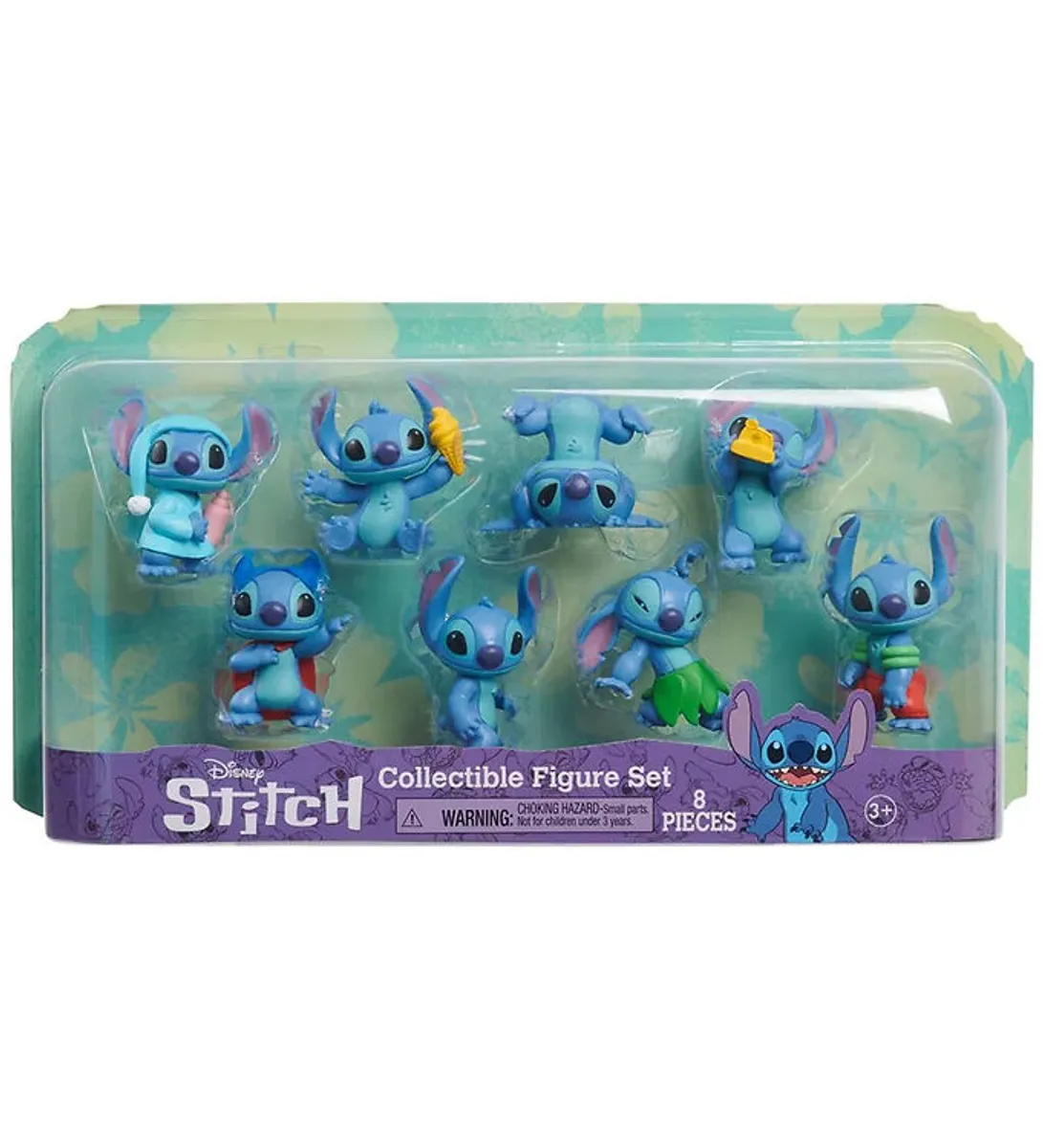 Disney Stitch Figurer - 8 Dele