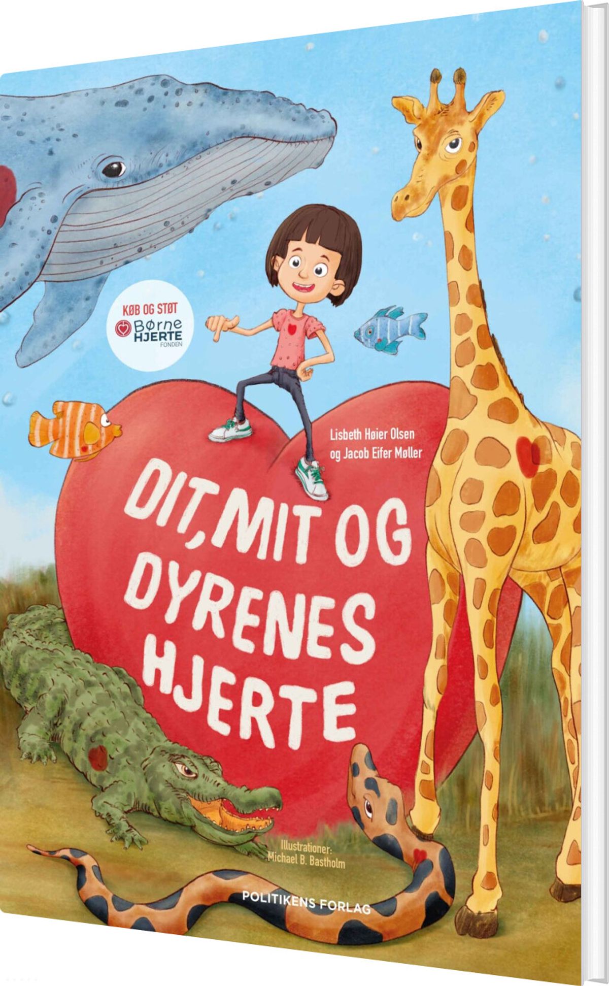 Dit, Mit Og Dyrenes Hjerte - Jacob Eifer Møller - Bog