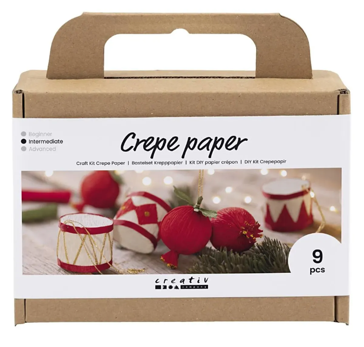 DIY-kit, Trommer og ophæng, Crepepapir