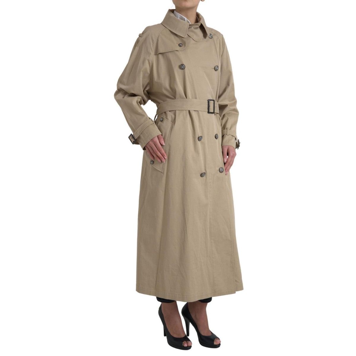 Dolce & Gabbana Khaki Trench Jakke & Frakke