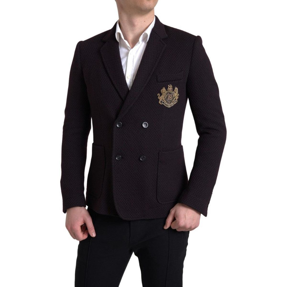 Dolce & Gabbana Sort Logo Blazer